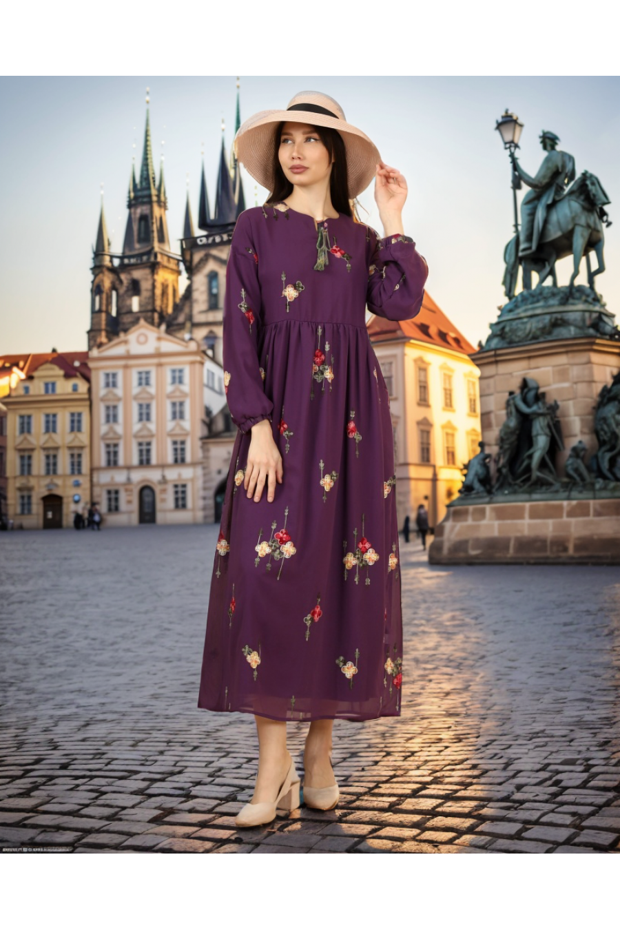 17286 HAZIR GİYİM/ELBİSE/SİYAH/XL