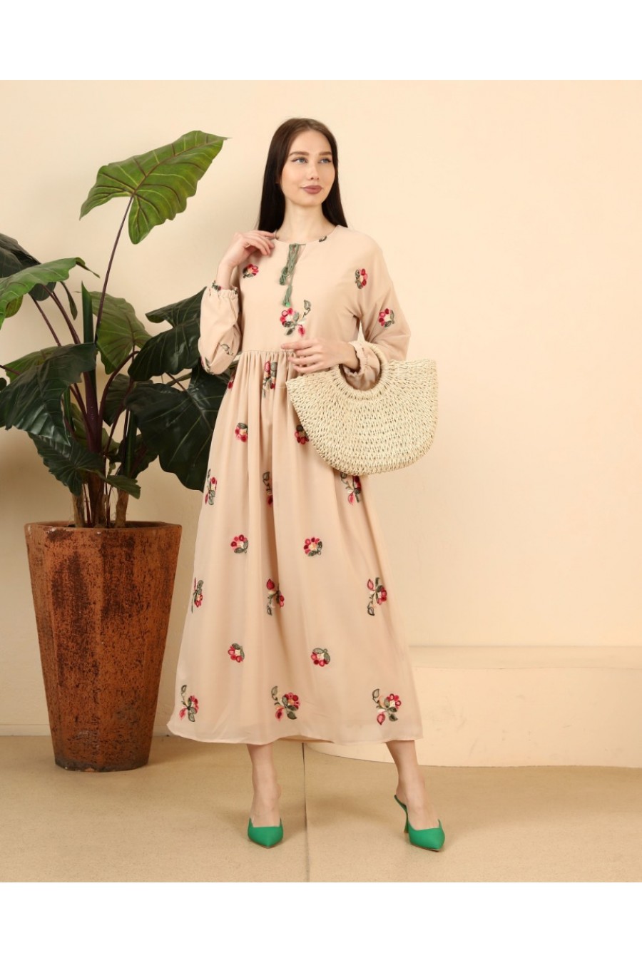 17287 HAZIR GİYİM/ELBİSE/MİNT/L