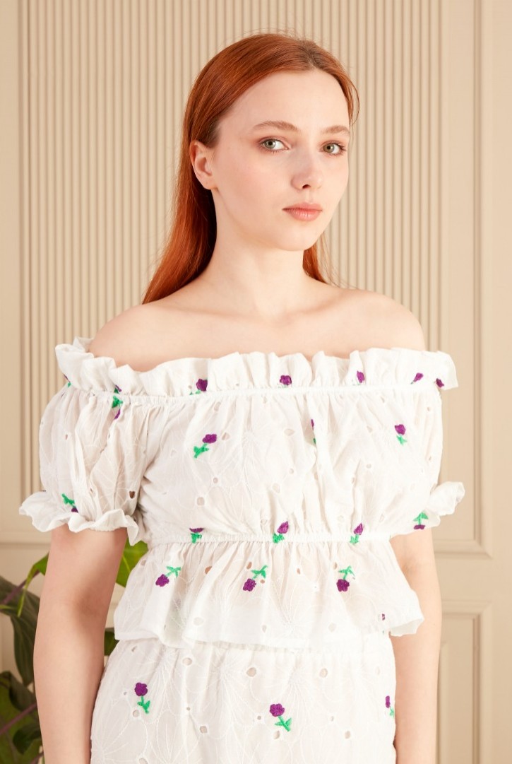 Kadın Fırfırlı Fisto Takım