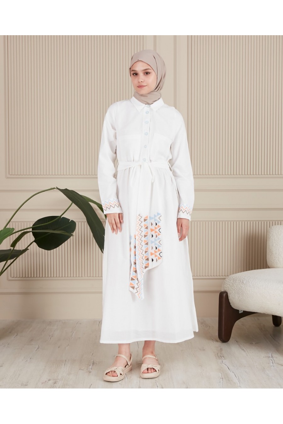 18230 HAZIR GİYİM/ELBİSE/TAŞ ZEMİN/ORJİNAL NAKIŞ/S