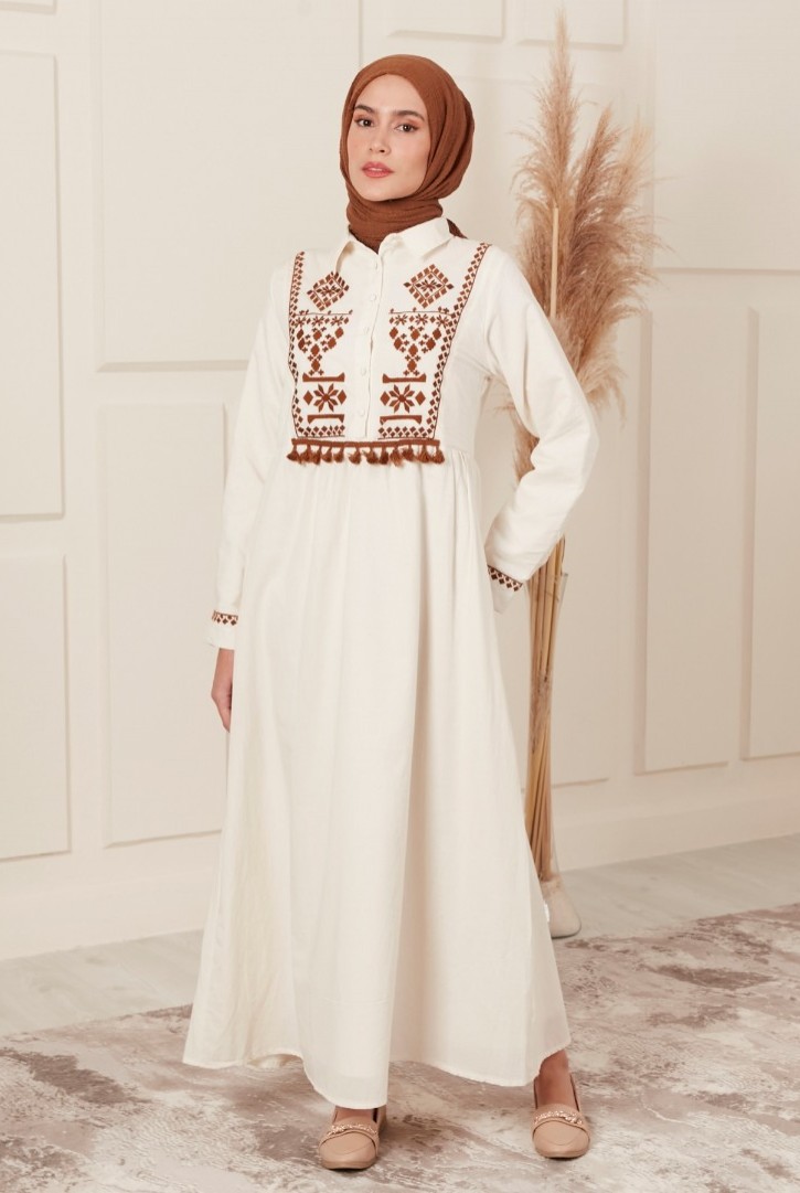 Kadın Nakışlı Elbise