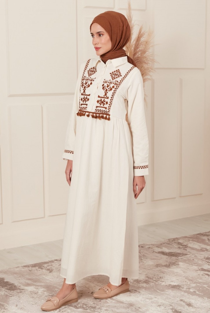 Kadın Nakışlı Elbise