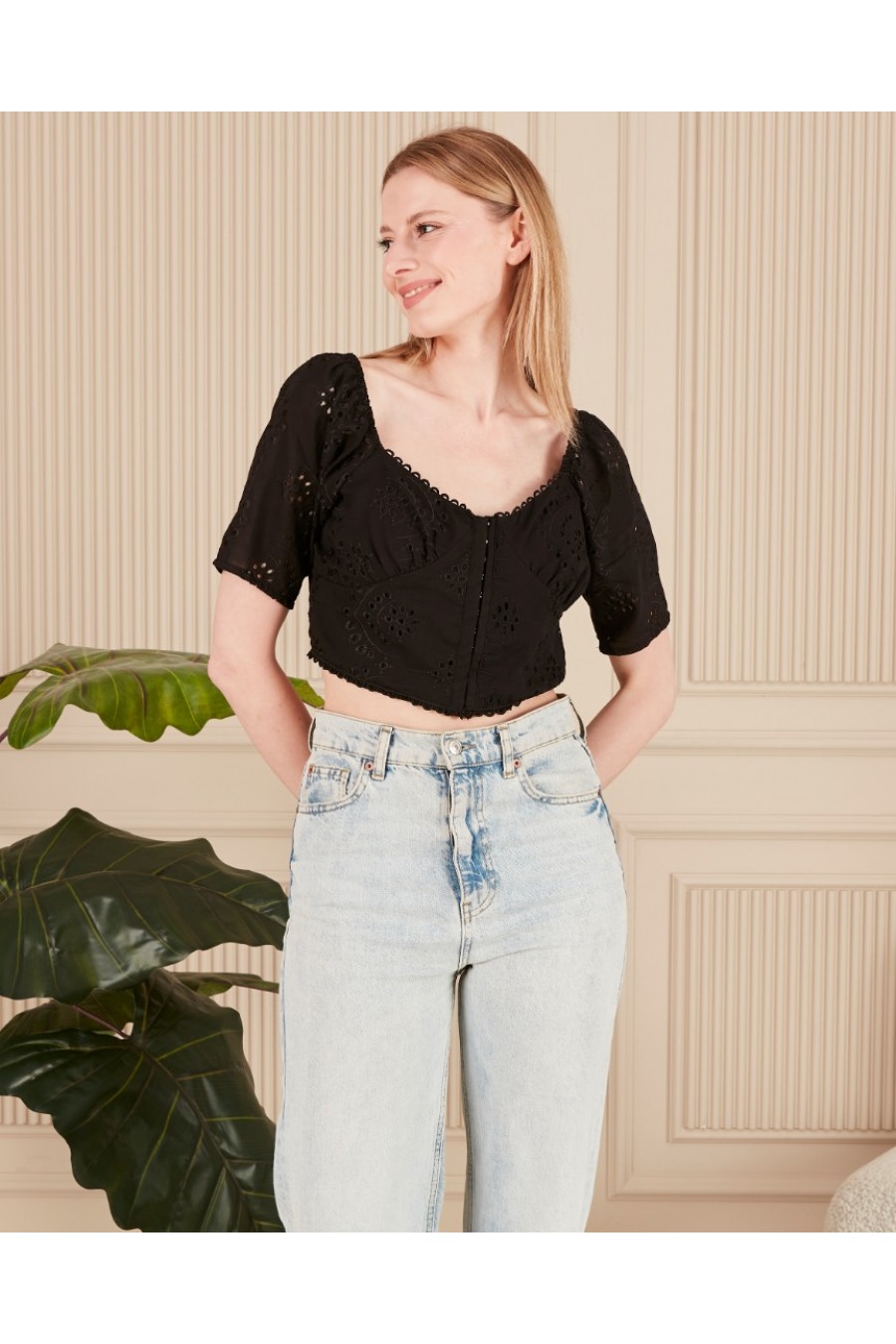 19236  HAZIR GİYİM/BLUZ/BRODE/KASAR/S