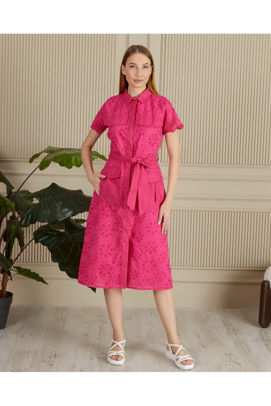 Kadın Cep Kapaklı Fisto Elbise