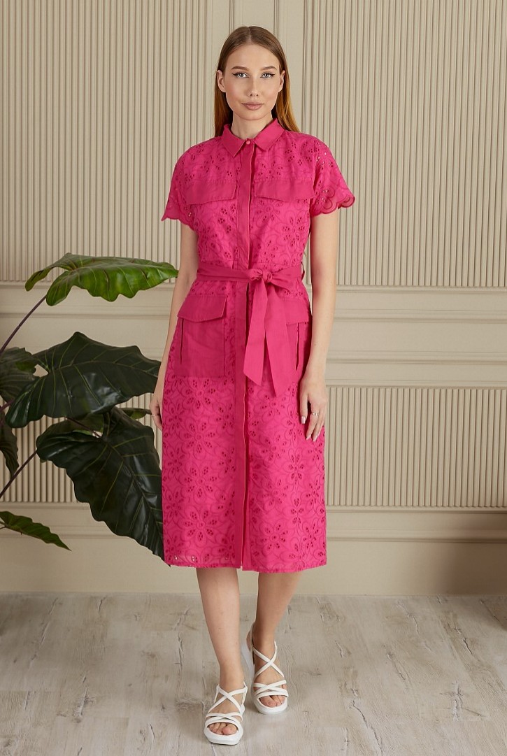 Kadın Cep Kapaklı Fisto Elbise