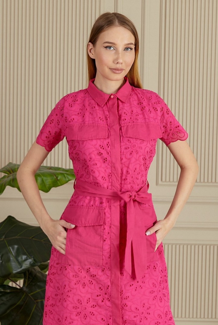 Kadın Cep Kapaklı Fisto Elbise