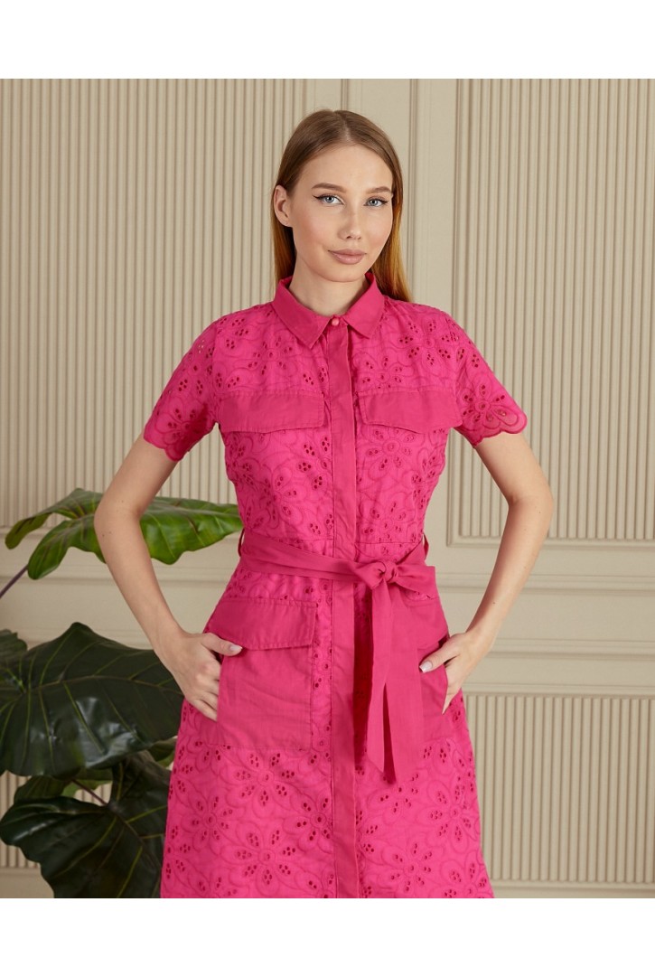 Kadın Cep Kapaklı Fisto Elbise