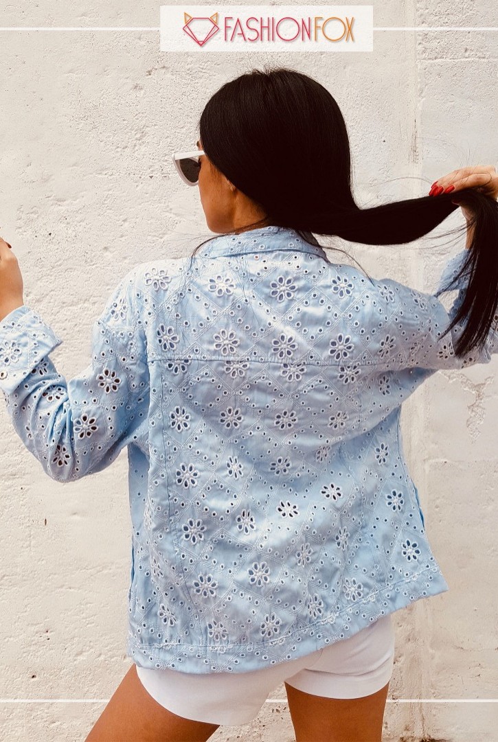 9869 HAZIR GİYİM/ÜST/FERDA/MAVİ/L