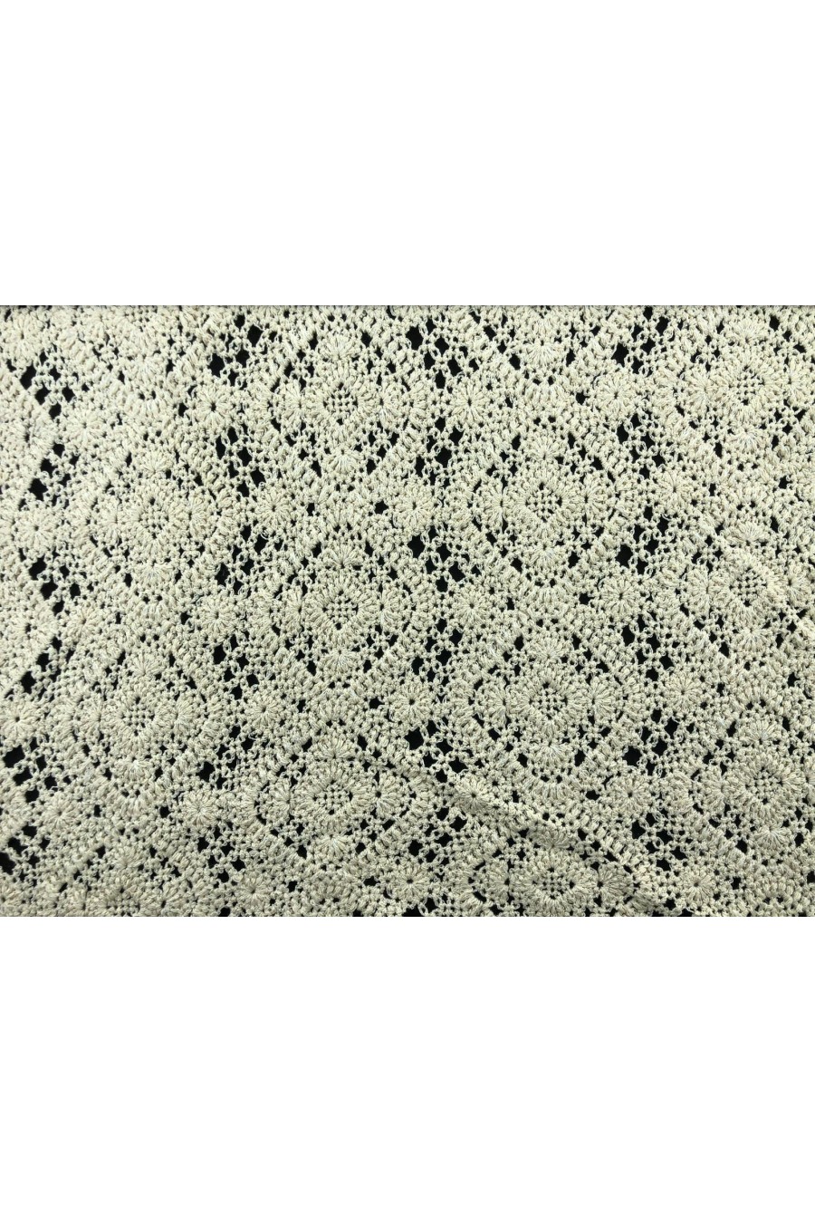 70 cm Ham Pamuk Güpür Bant