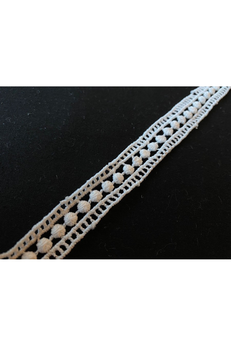 Ham Mat Polyester Güpür Brode Bant