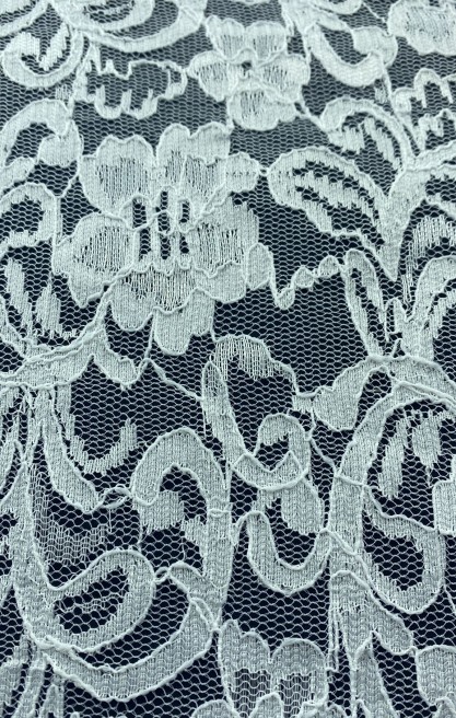 Dilimli Kordlu Ham Naylon Dantel, 150 cm