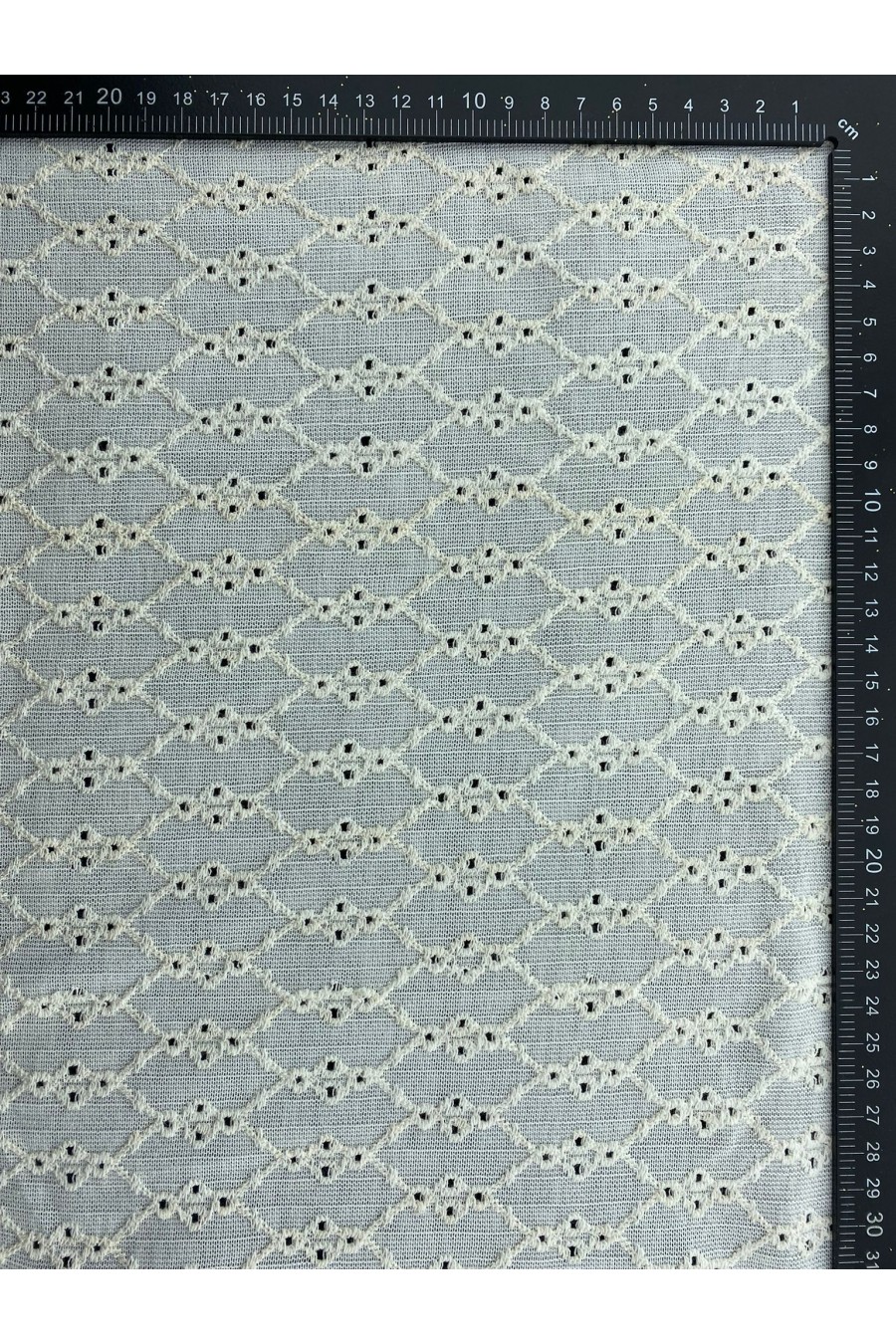 Ham Pamuk Polyester Yerli Dantel Kumaş - 140 cm