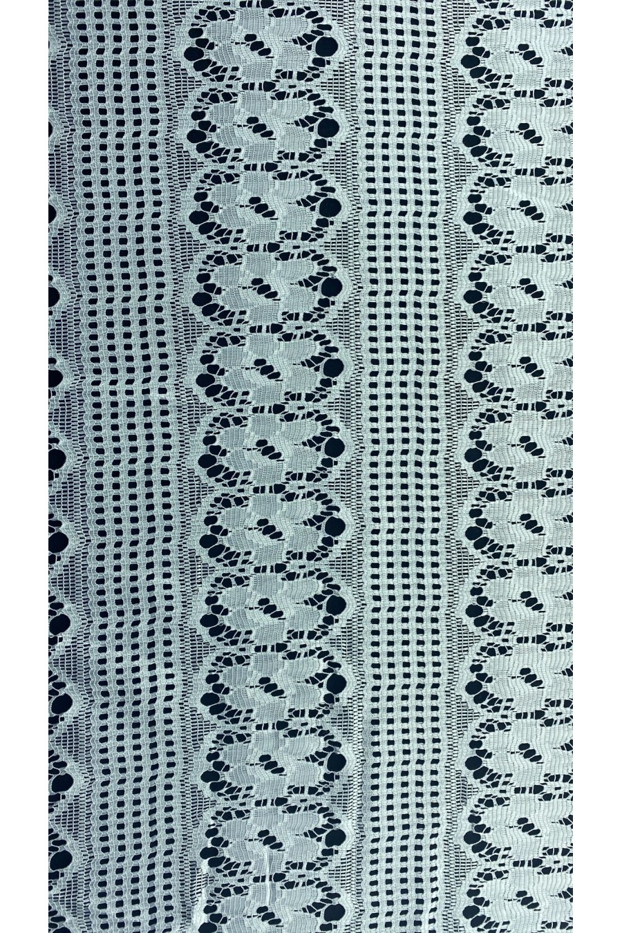 İthal Kordlu Fikseli Polyester Dantel