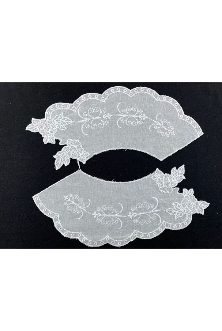 Kasar İşlemli Vual Brode Yaka