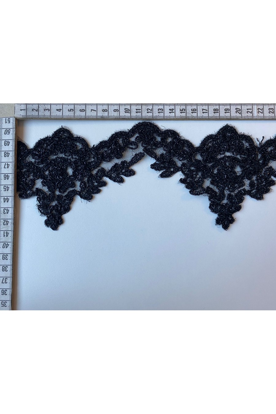 2994-METRE Siyah Sakallı Brode Bant - 9,5 cm (2994)