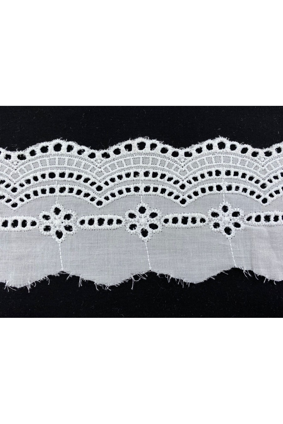 12742-METRE Bej Mat Polyester Bohrelli Vual Brode Bant