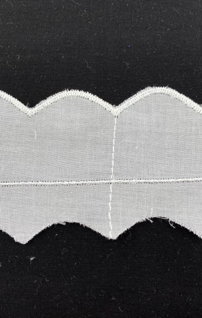 Kasarlı Vual Brode Bant - Mat Polyester, 5 cm (11822)