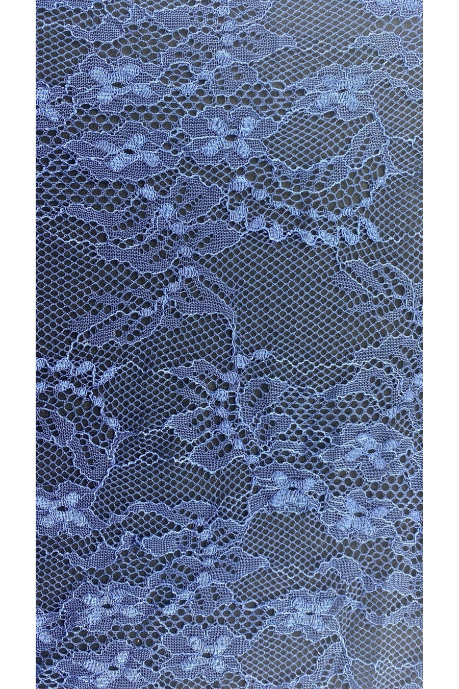 Lacivert Naylon İthal Dantel