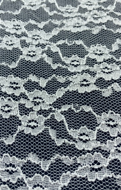 Likrasız Ham Polyester Dantel