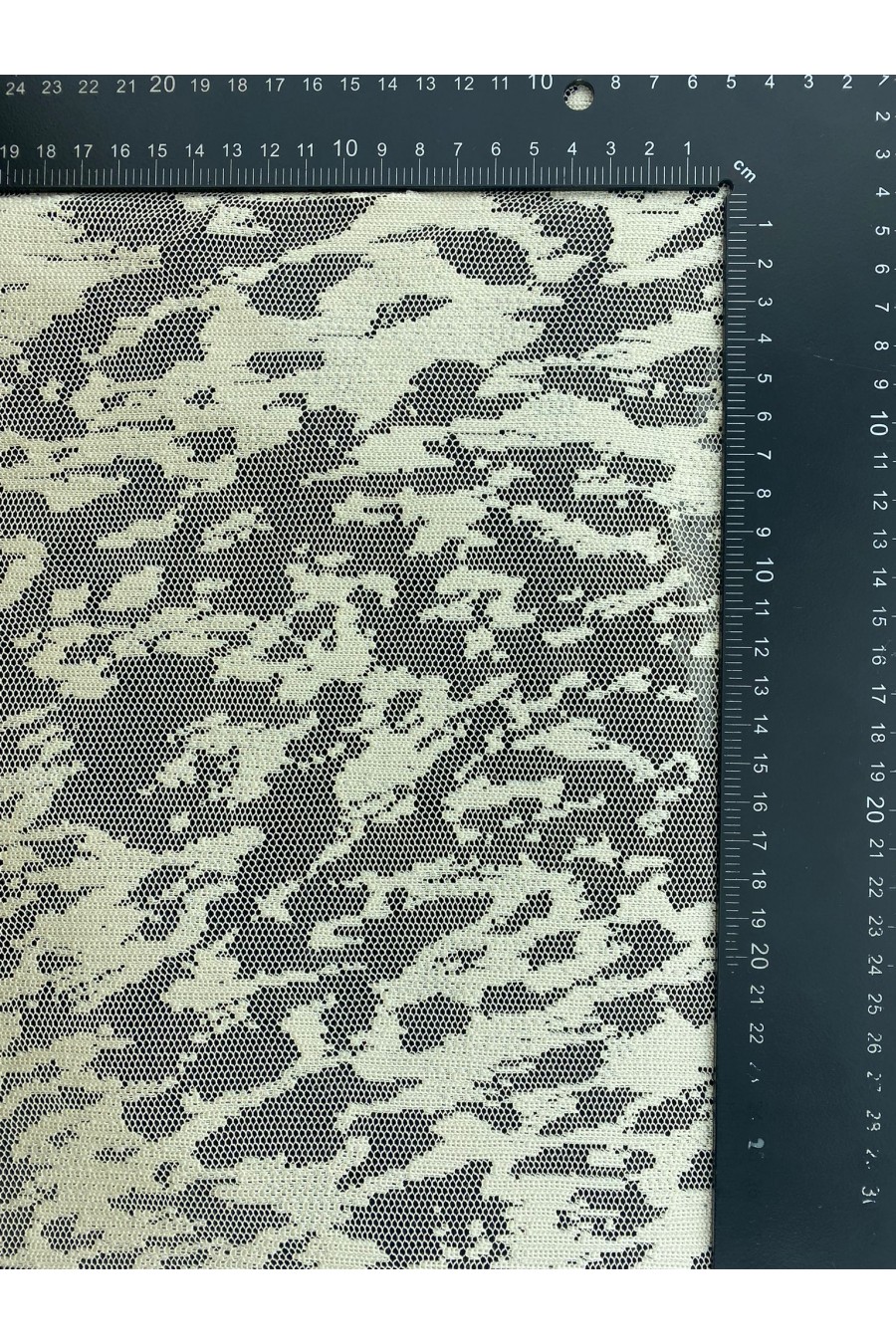 Yerli Üretim Krem Polyester Dantel