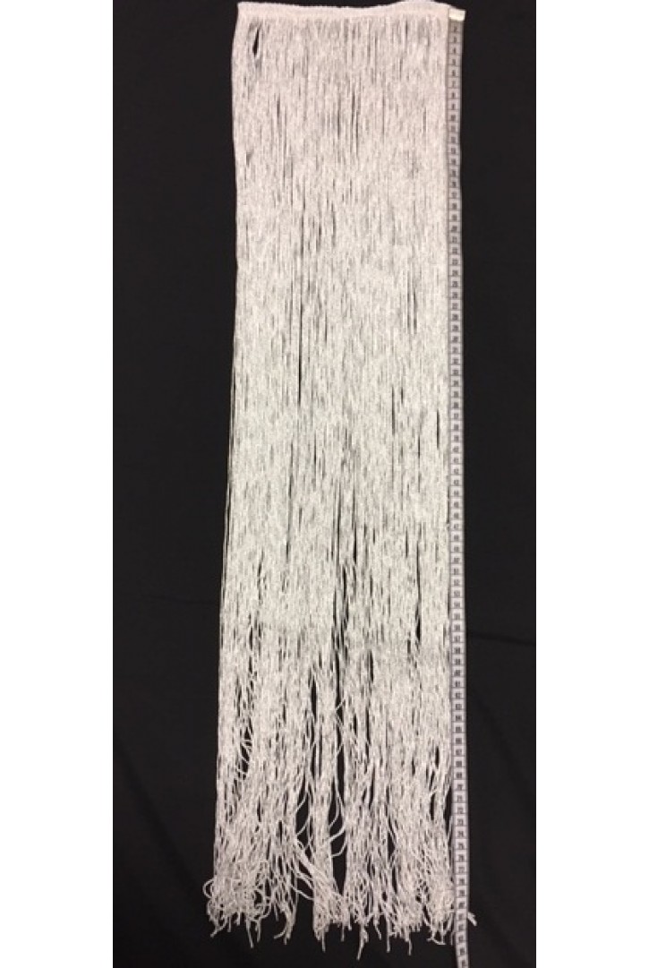 5056 BRODE/YERLİ/POLYESTER/SAÇAKLI/SİMLİ/90CM/SİYAH