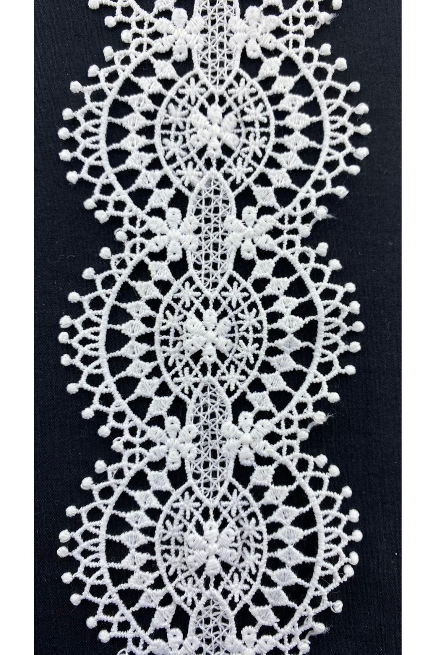 Ham Mat Polyester Güpür Brode Bant