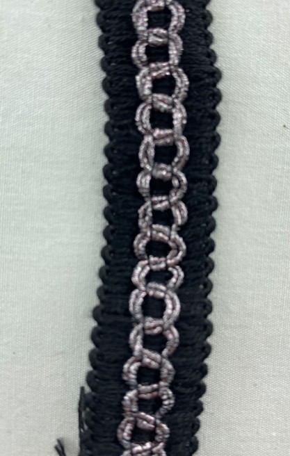 Gri Simli Halka Zincir Bant