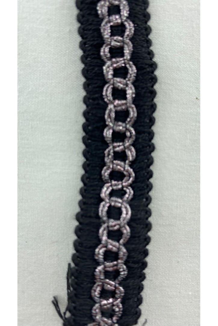 Gri Simli Halka Zincir Bant