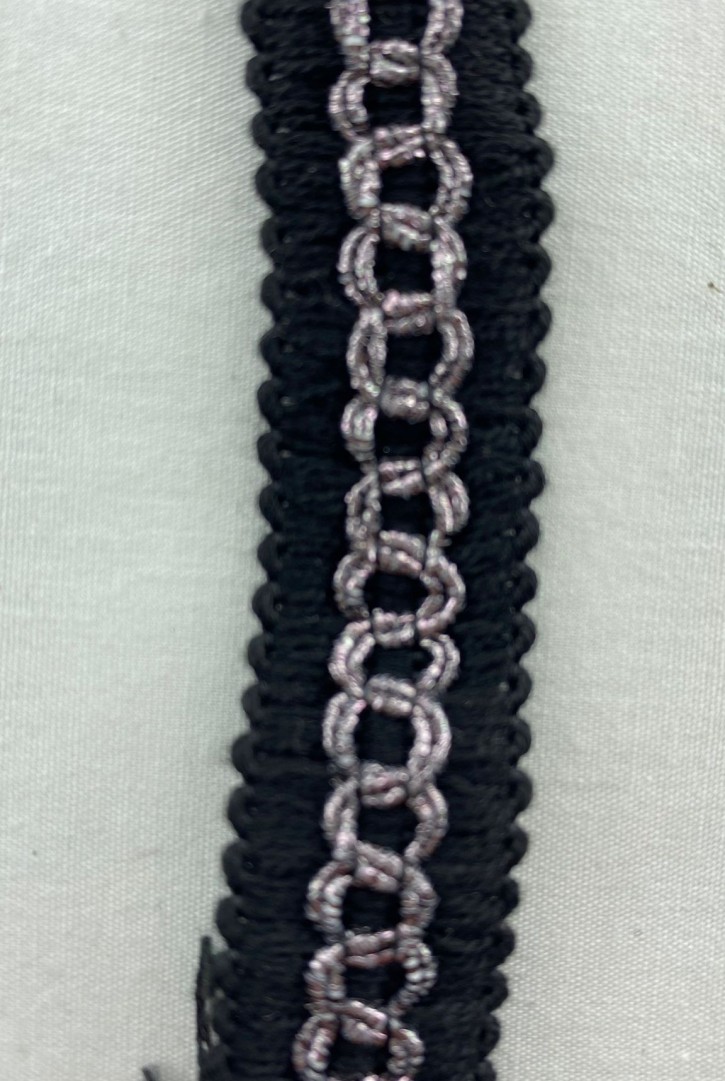 Gri Simli Halka Zincir Bant