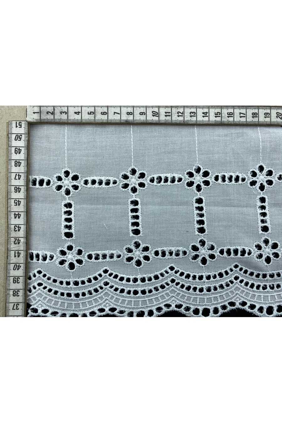 Brode Yerli Bant Vual Mat Polyester Kasar 18 CM