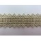 Gold Lurex Güpür Brode Bant, 4 cm, Yerli