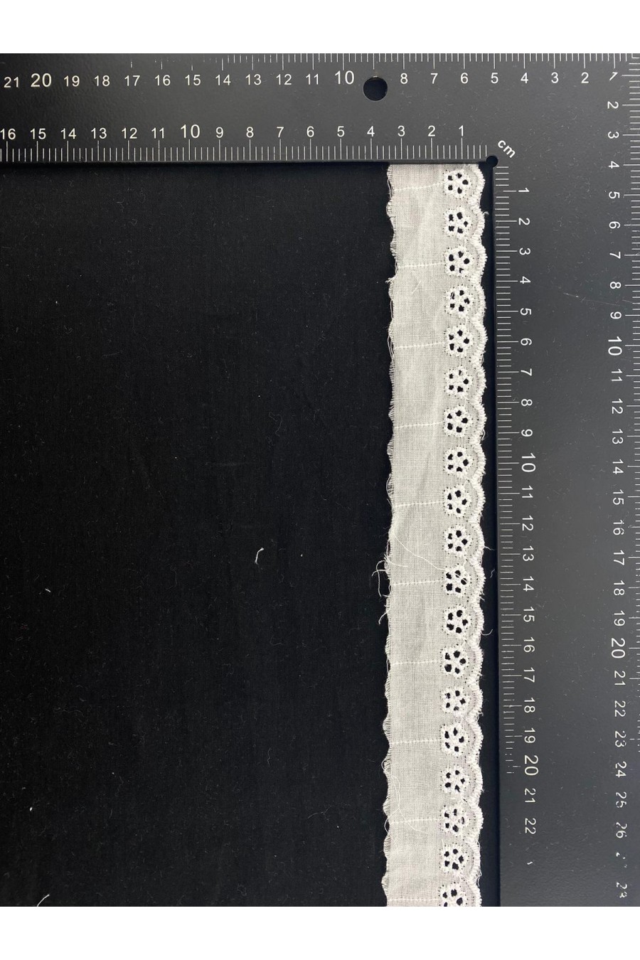 Optik Beyaz Mat Polyester Vual Brode Bant