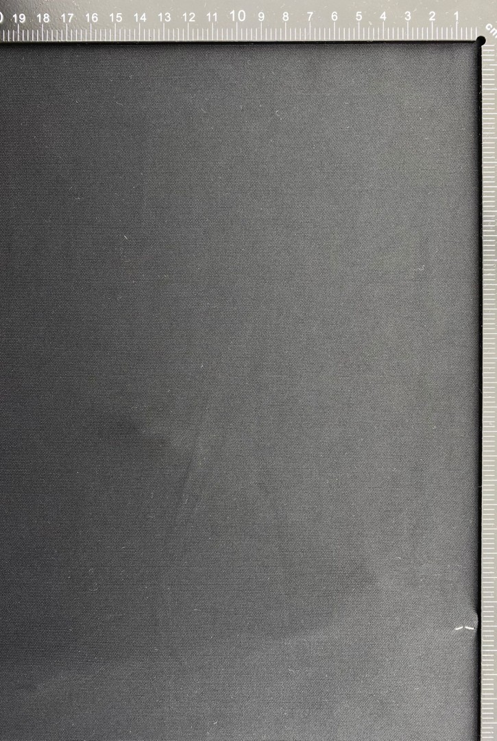 Siyah Likralı Mat Polyester Kumaş - 150 cm