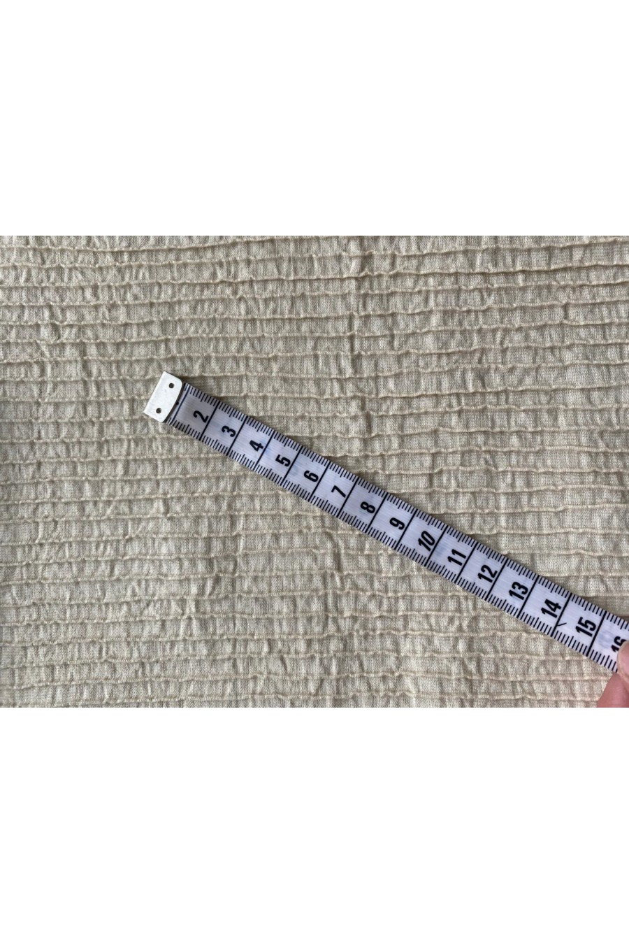 22333 KUMAŞ/YERLİ/LEZ/VİSKON/EKRU/125 CM