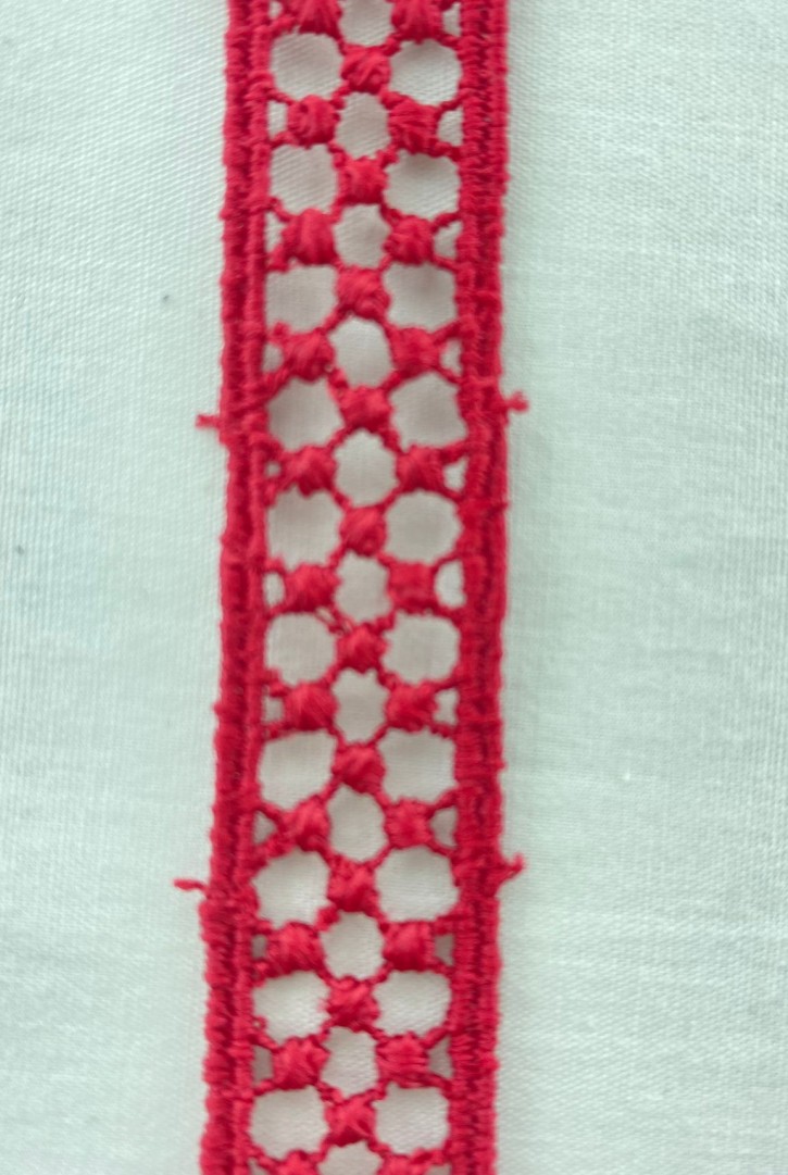 Kırmızı Brode Bant