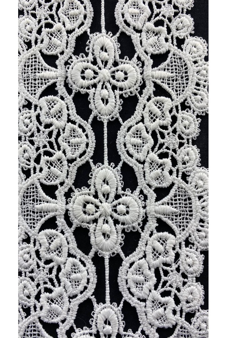 Ham Mat Polyester Güpür Brode Bant