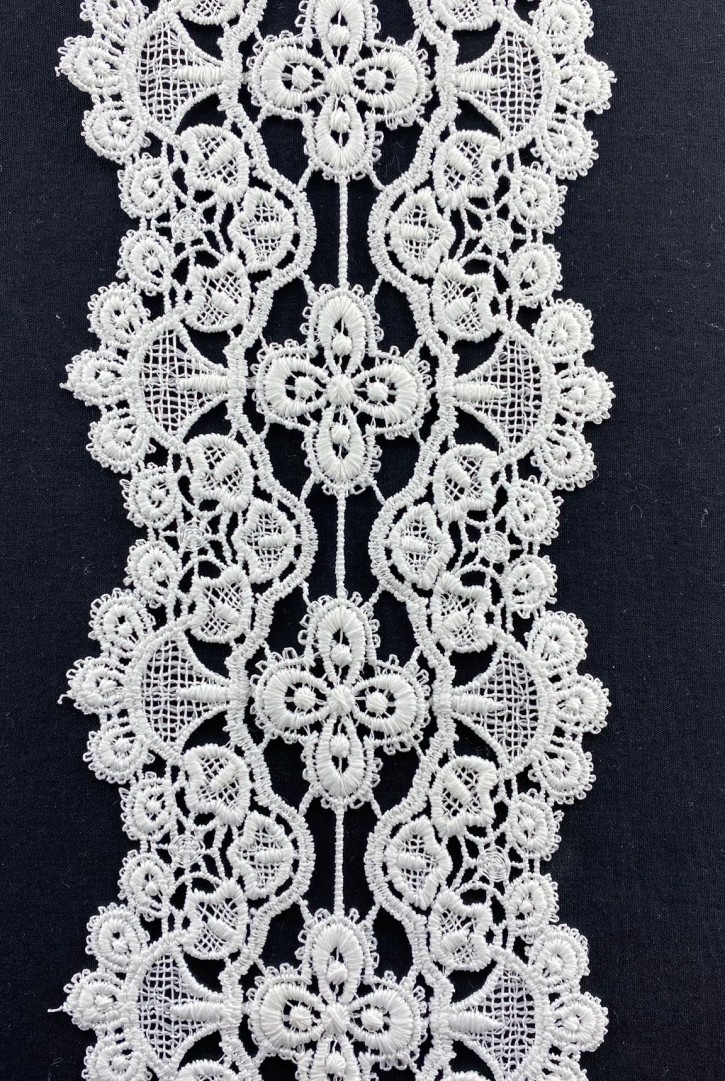 Ham Mat Polyester Güpür Brode Bant