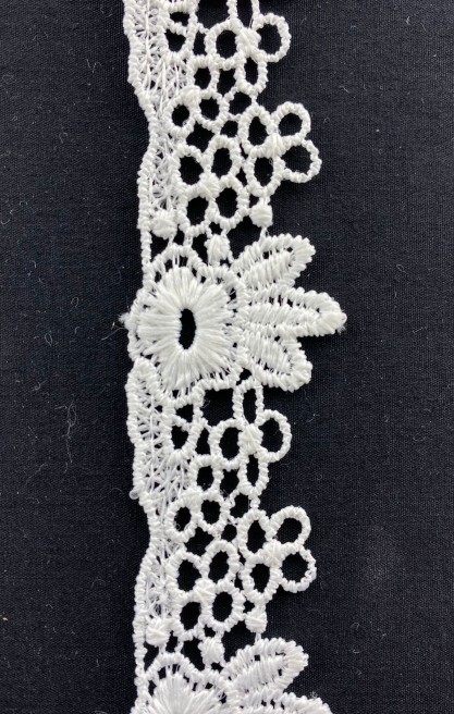 Ham Mat Polyester Güpür Brode Bant