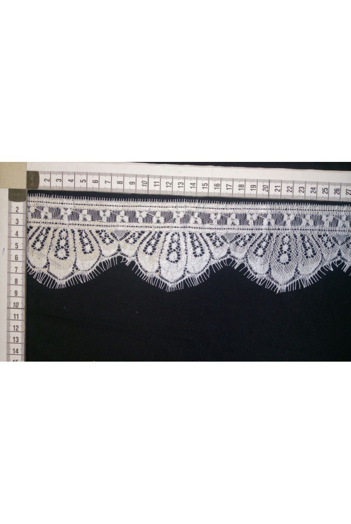 Ham Renk Sakallı İthal Naylon Bant Dantel