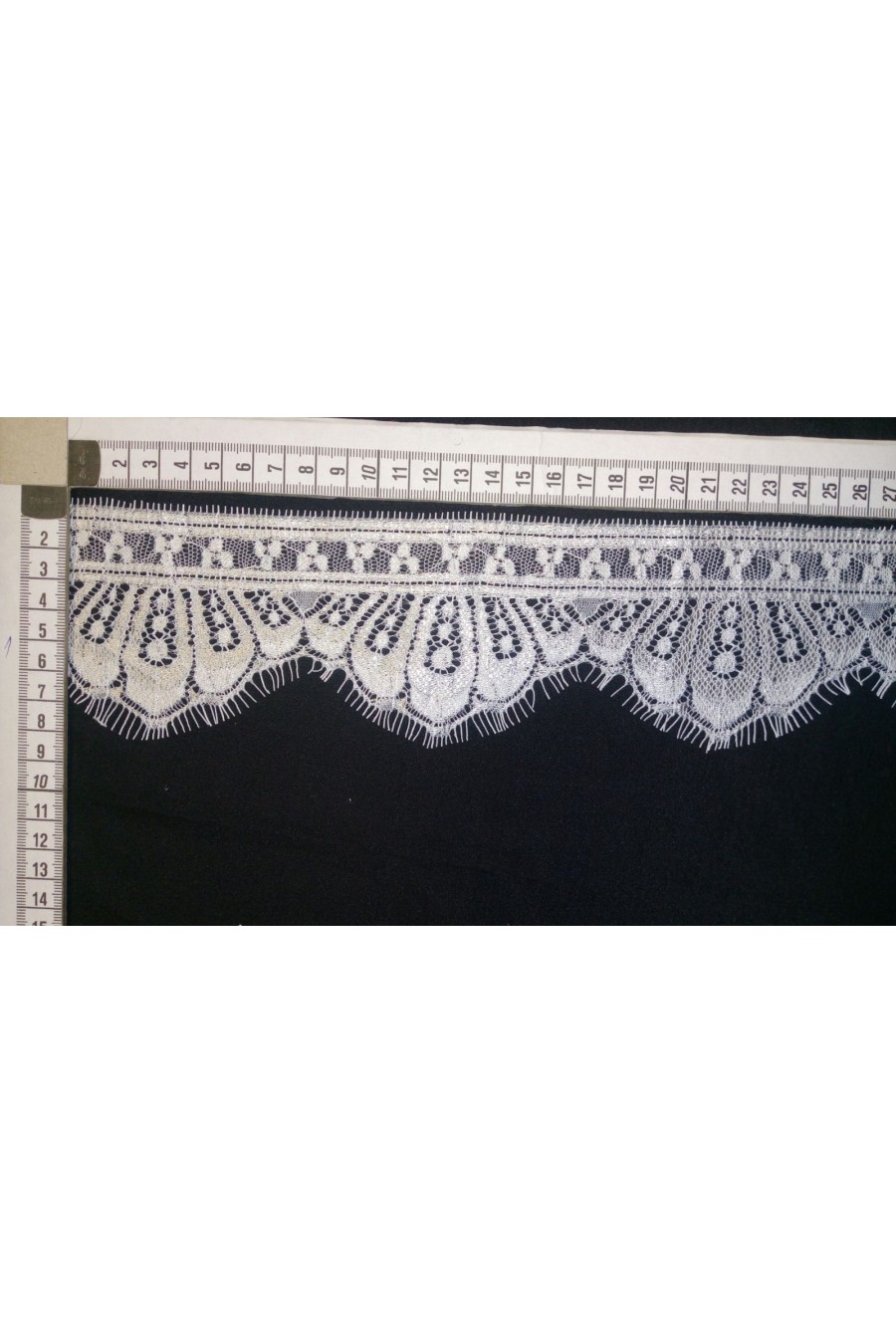 Ham Renk Sakallı İthal Naylon Bant Dantel