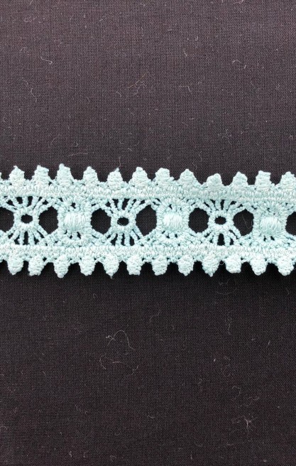 Mint Güpür Brode Bant