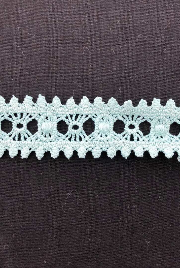 Mint Güpür Brode Bant