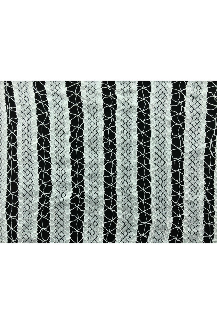 Parlak Polyester Ham Dantel