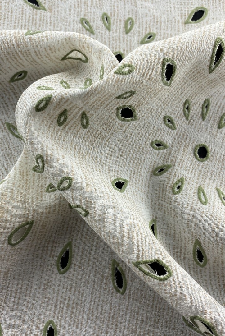 22375 KUMAŞ/YERLİ/LEZ/VİSKON/YAKMA/EKRU/135 CM