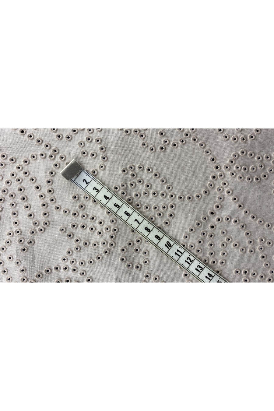 22376 KUMAŞ/YERLİ/LEZ/PAMUK/YAKMA/KREM/150 CM