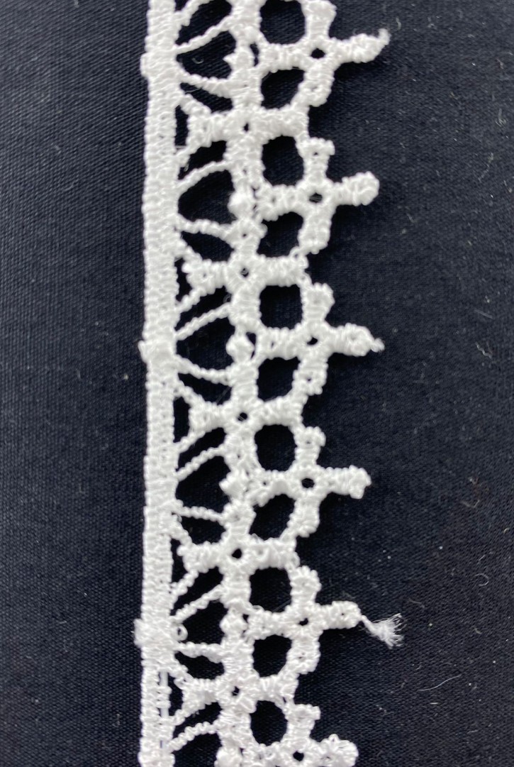 2 cm Parlak Güpür Brode Bant