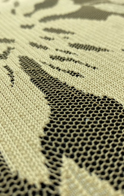 Bej Polyester Dantel - 150 cm