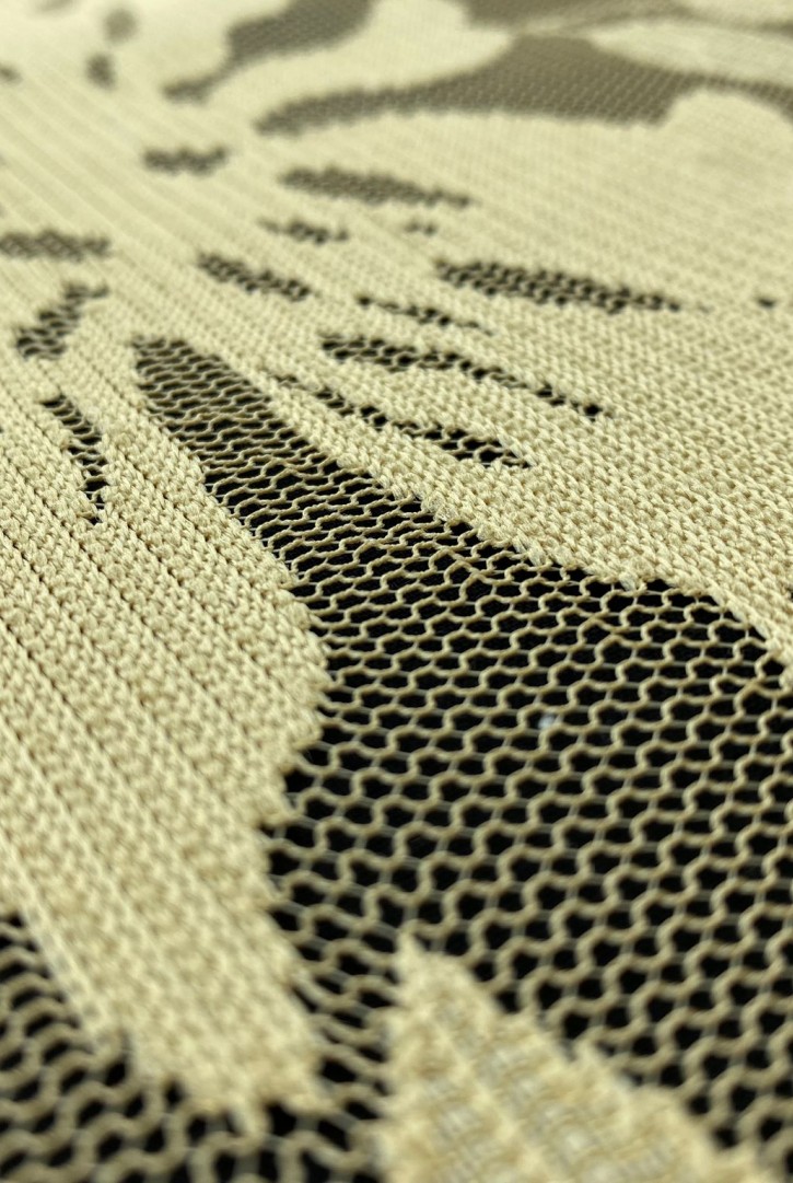 Bej Polyester Dantel - 150 cm