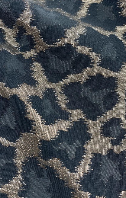 22187 KUMAŞ/YERLİ/LEZ/POLYESTER/VİSKON/SİYAH-BAKIR/155 CM