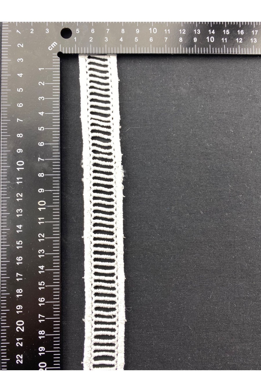 7523-METRE Mat Ham Polyester Yerli Güpür Brode Bant